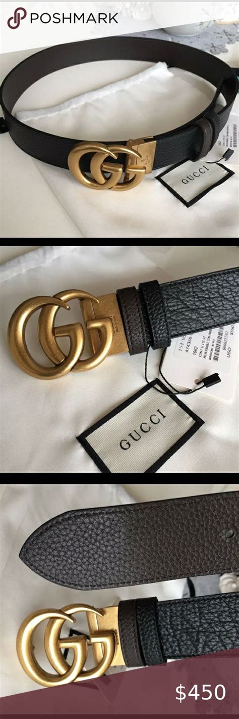 gucci marmont belt poshmark|how to authenticate Gucci belt.